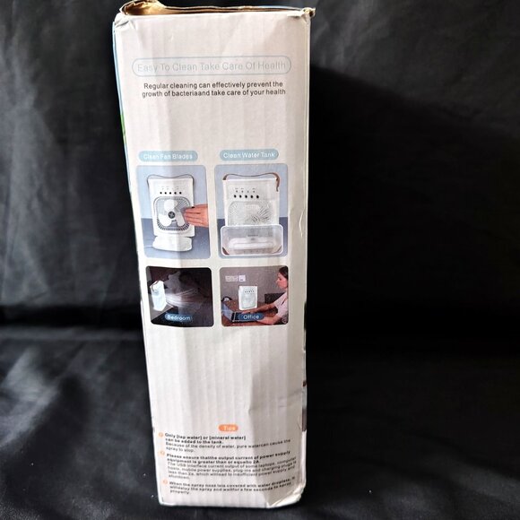 3In1 Portable  HouseholdFan AIr Conditioner  Small Air Cooler LED Night Light - Picture 5 of 12